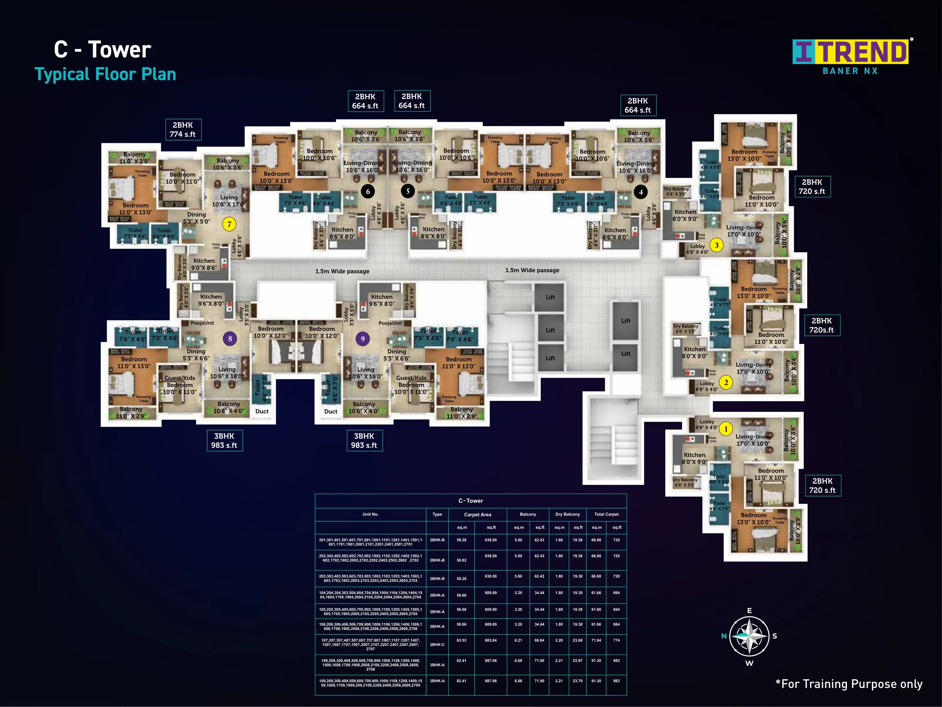 Saheel ITrend Futura Floor plan 3
